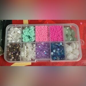 Colorful Bead and Charm Set